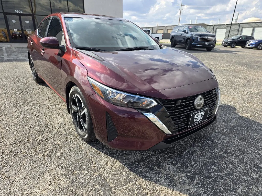 Red 2024 NISSAN SENTRA SV for sale in Abilene, TX