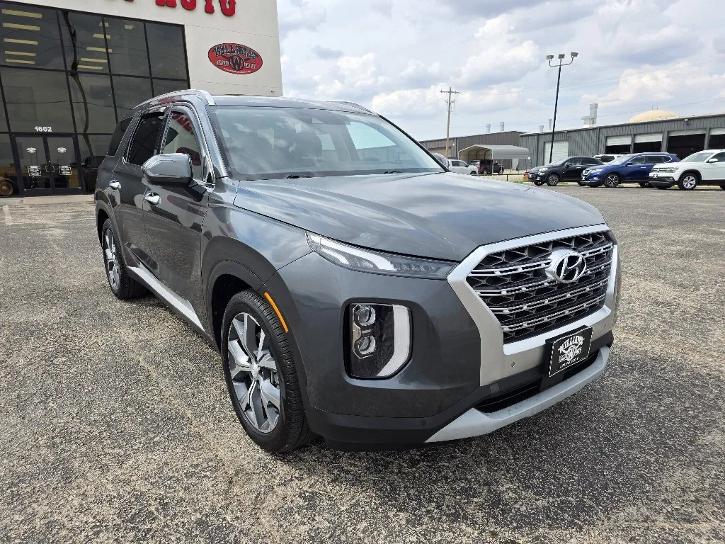 Gray 2021 HYUNDAI PALISADE SEL for sale in Abilene, TX