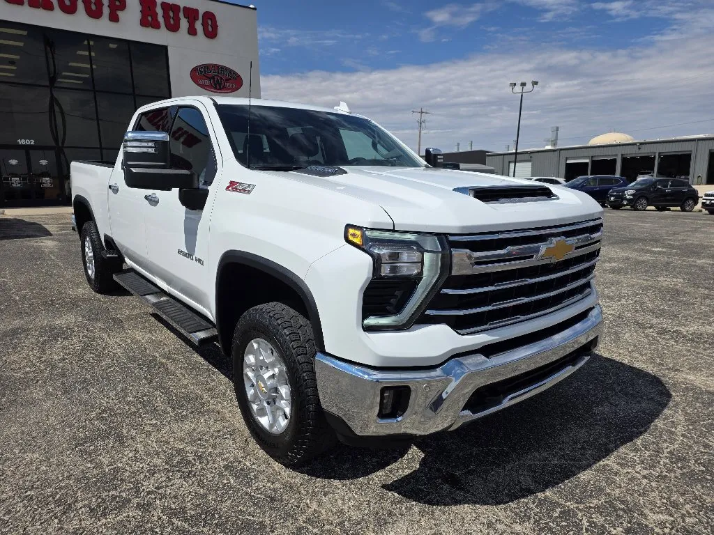 White 2025 CHEVROLET SILVERADO 2500 HEAVY DUTY LTZ for sale in Abilene, TX