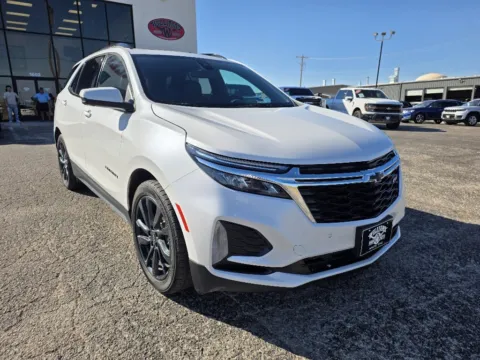 White 2022 CHEVROLET EQUINOX RS for sale in Abilene, TX