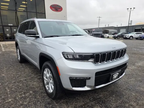 Silver 2023 JEEP GRAND CHEROKEE L LIMITED for sale in Abilene, TX