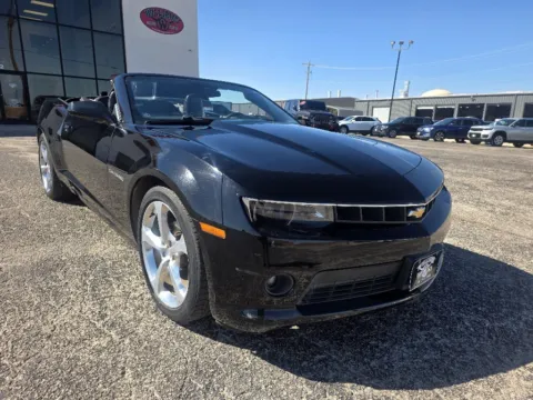 Black 2015 CHEVROLET CAMARO LT for sale in Abilene, TX