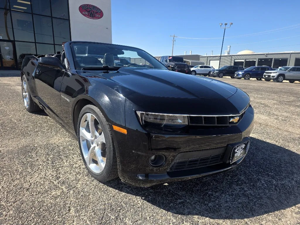 Black 2015 CHEVROLET CAMARO LT for sale in Abilene, TX