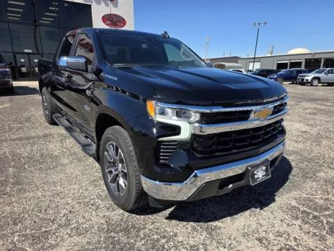 Black 2024 CHEVROLET SILVERADO 1500 LT for sale in Abilene, TX