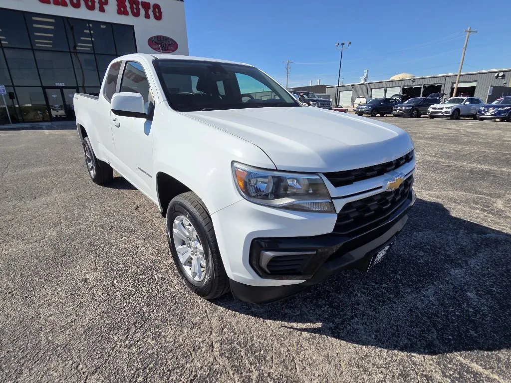 White 2022 CHEVROLET COLORADO LT for sale in Abilene, TX