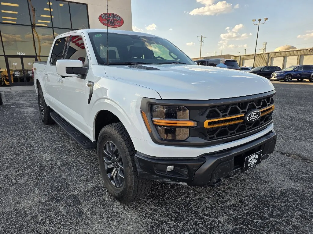 White 2025 FORD F-150 TREMOR for sale in Abilene, TX