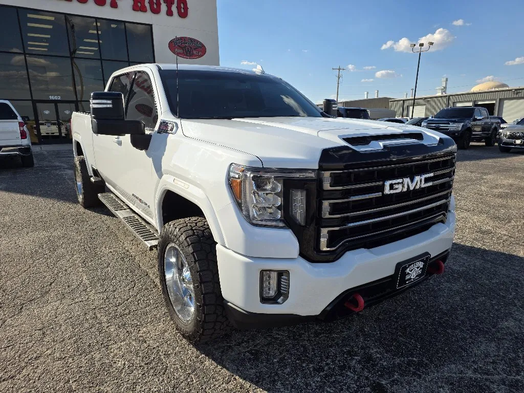 White 2021 GMC SIERRA 2500 AT4 for sale in Abilene, TX
