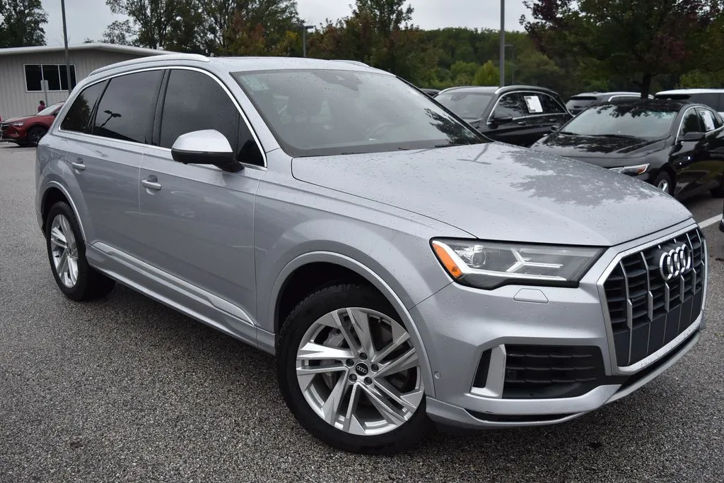Gray 2021 Audi Q7 55 Premium Plus for sale in Randallstown, MD