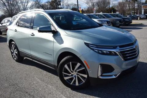 Blue 2022 Chevrolet Equinox Premier for sale in Randallstown, MD