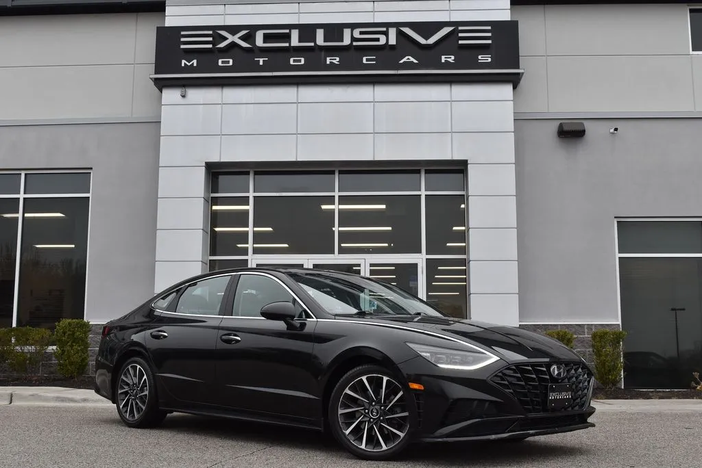 Black 2022 Hyundai Sonata Limited for sale in Randallstown, MD