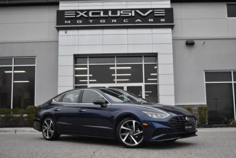 Blue 2022 Hyundai Sonata SEL Plus for sale in Randallstown, MD