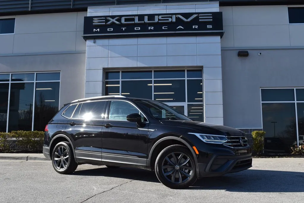 Black 2022 Volkswagen Tiguan 2.0T SE for sale in Randallstown, MD