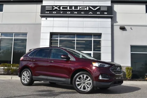 Red 2024 Ford Edge Titanium for sale in Randallstown, MD