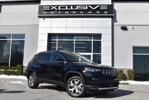 Black 2022 Jeep Compass Limited for sale in Randallstown, MD