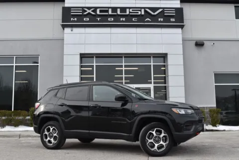 Black 2022 Jeep Compass Trailhawk for sale in Randallstown, MD