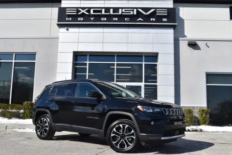 Black 2022 Jeep Compass Limited for sale in Randallstown, MD