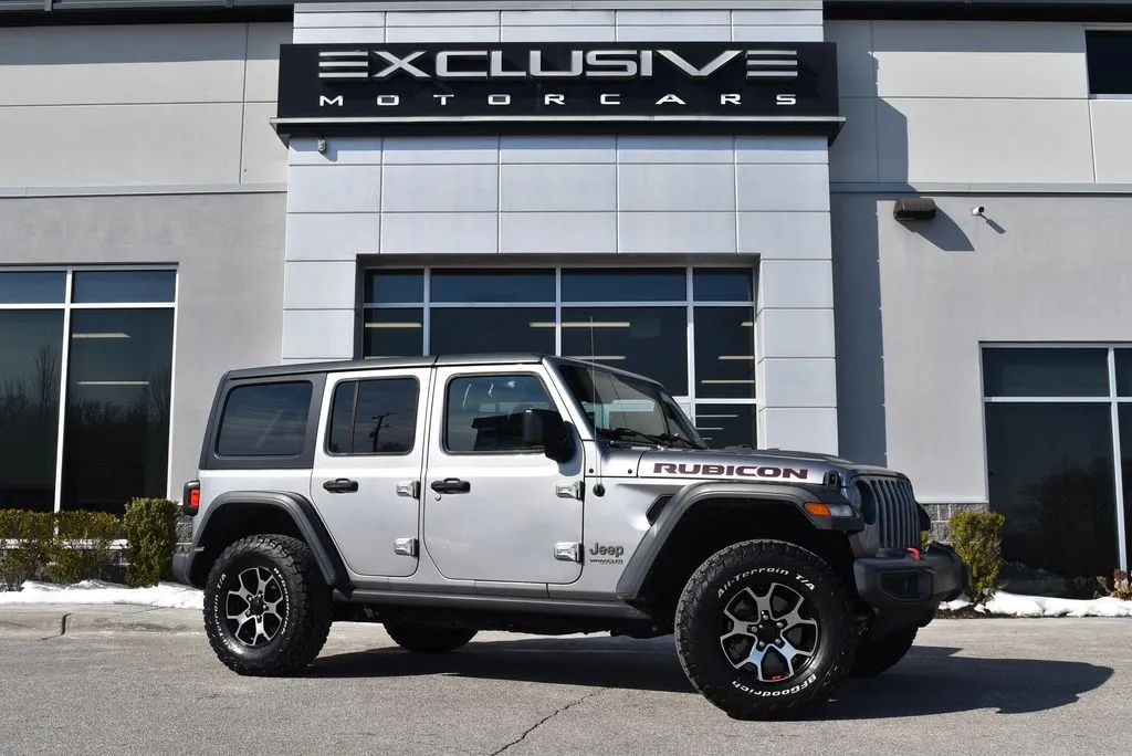 Silver 2019 Jeep Wrangler Unlimited Rubicon for sale in Randallstown, MD