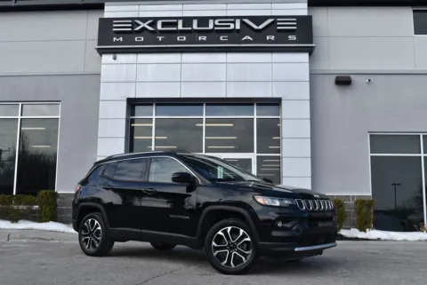 Black 2022 Jeep Compass Limited for sale in Randallstown, MD