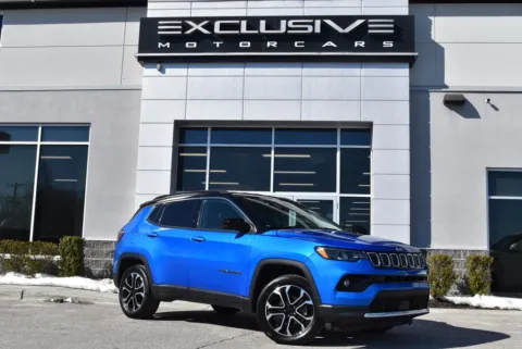 Blue 2022 Jeep Compass Limited for sale in Randallstown, MD