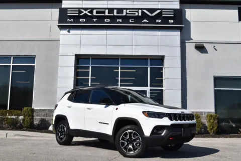 White 2024 Jeep Compass Trailhawk for sale in Randallstown, MD