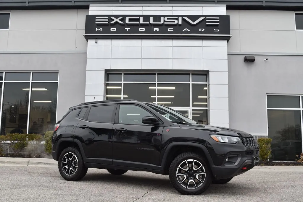 Black 2024 Jeep Compass Trailhawk for sale in Randallstown, MD