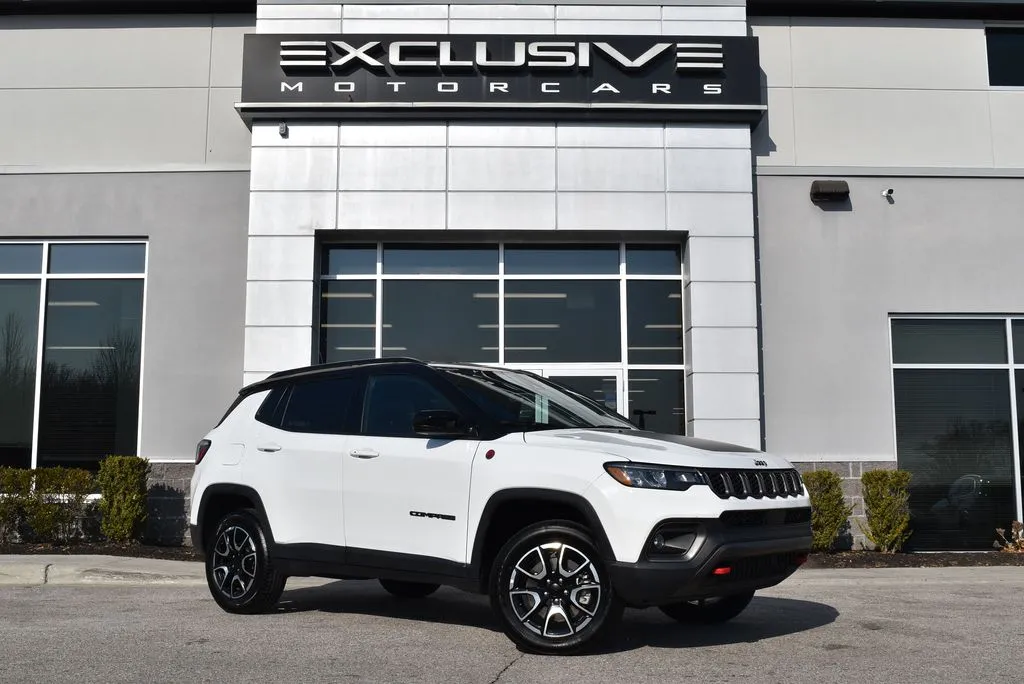 White 2024 Jeep Compass Trailhawk for sale in Randallstown, MD