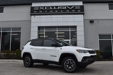 White 2024 Jeep Compass Trailhawk for sale in Randallstown, MD