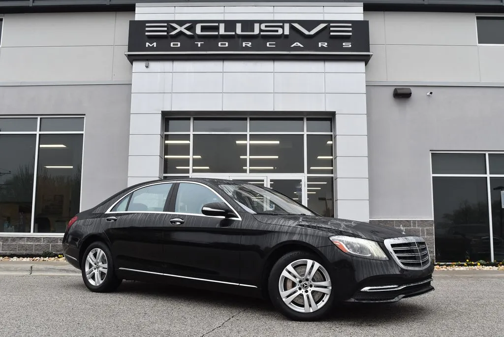 Black 2018 Mercedes-Benz S-Class S 450 for sale in Randallstown, MD