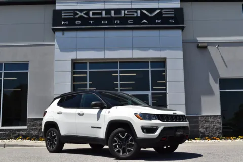White 2021 Jeep Compass Trailhawk for sale in Randallstown, MD