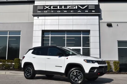 White 2024 Jeep Compass Trailhawk for sale in Randallstown, MD