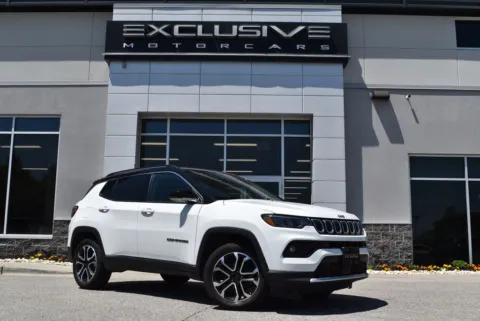 White 2022 Jeep Compass Limited for sale in Randallstown, MD