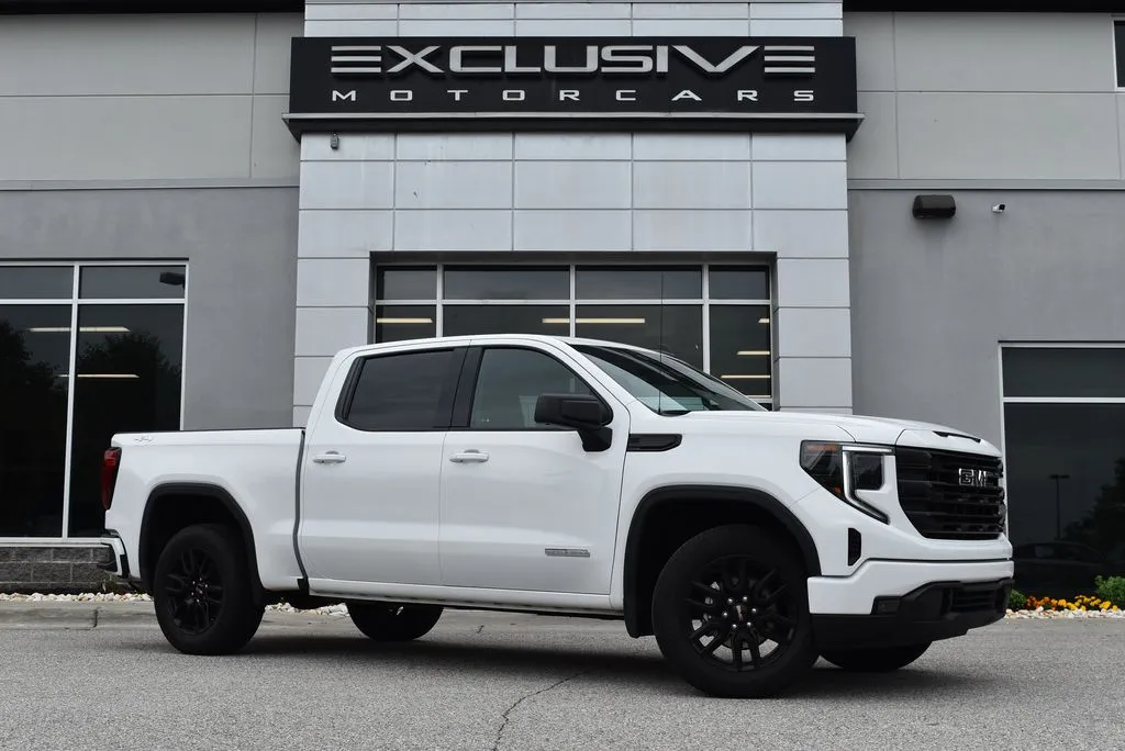 White 2023 GMC Sierra 1500 Elevation for sale in Randallstown, MD