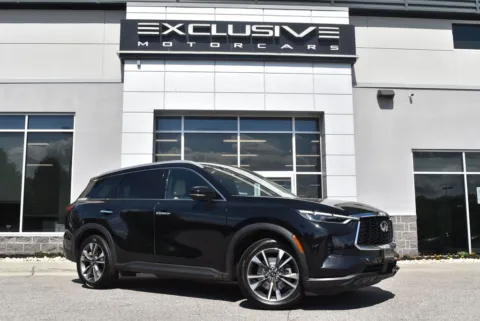 Black 2023 INFINITI QX60 LUXE for sale in Randallstown, MD