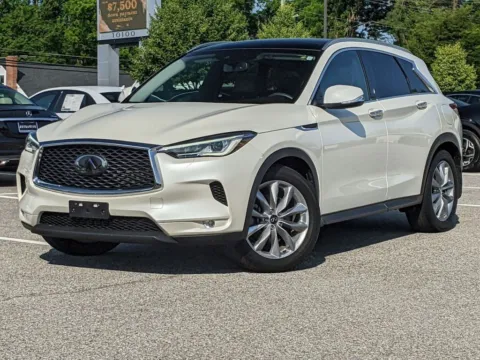 Photos of 2021 INFINITI QX50 LUXE for sale in Randallstown, MD at Exclusive Motorcars