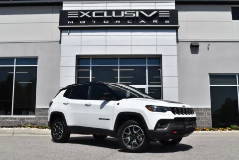 White 2025 Jeep Compass Trailhawk for sale in Randallstown, MD