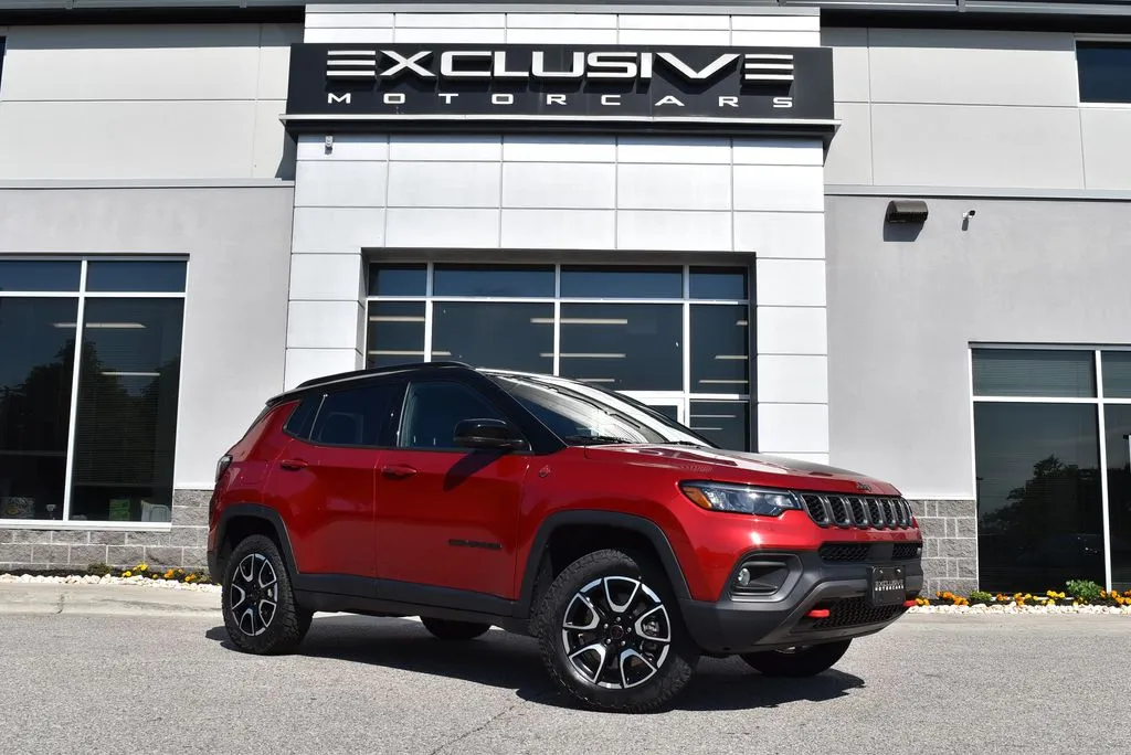 Red 2025 Jeep Compass Trailhawk for sale in Randallstown, MD