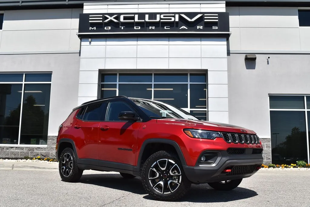 Red 2025 Jeep Compass Trailhawk for sale in Randallstown, MD