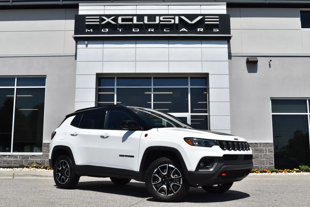 White 2025 Jeep Compass Trailhawk for sale in Randallstown, MD