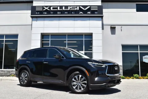 Black 2023 INFINITI QX60 PURE for sale in Randallstown, MD