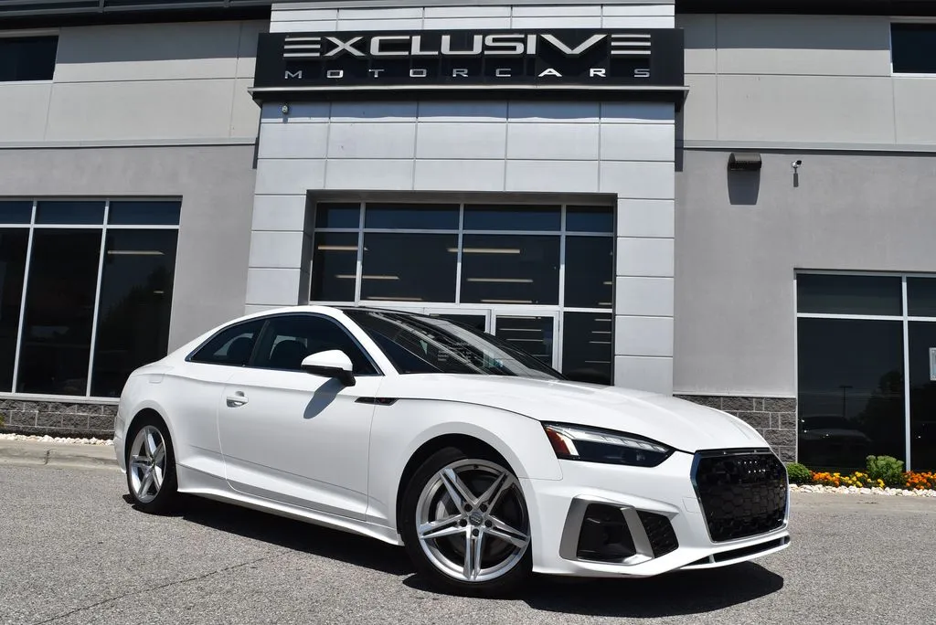 White 2021 Audi A5 45 S line Premium Plus for sale in Randallstown, MD