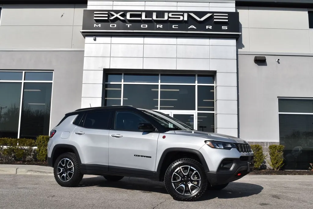 Silver 2025 Jeep Compass Trailhawk for sale in Randallstown, MD