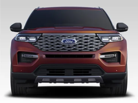 Black 2021 Ford Explorer Limited for sale in Randallstown, MD
