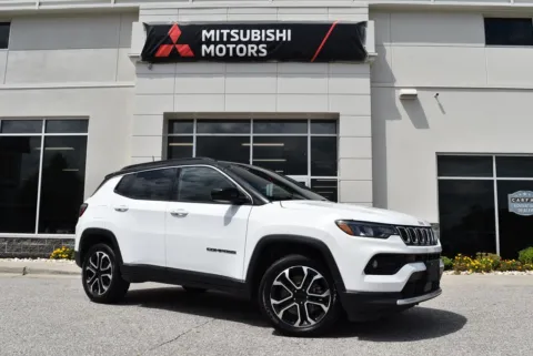 White 2023 Jeep Compass Limited for sale in Randallstown, MD