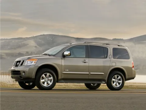 Black 2008 Nissan Armada LE for sale in Randallstown, MD