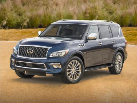 Gray 2015 INFINITI QX80 for sale in Randallstown, MD