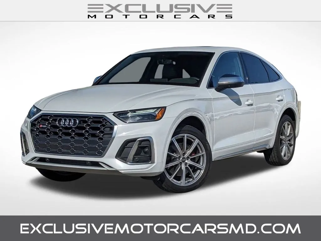 White 2022 Audi SQ5 Sportback Premium for sale in Randallstown, MD