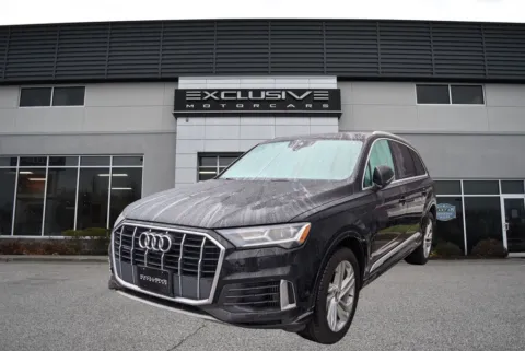 Black 2021 Audi Q7 55 Premium Plus for sale in Randallstown, MD