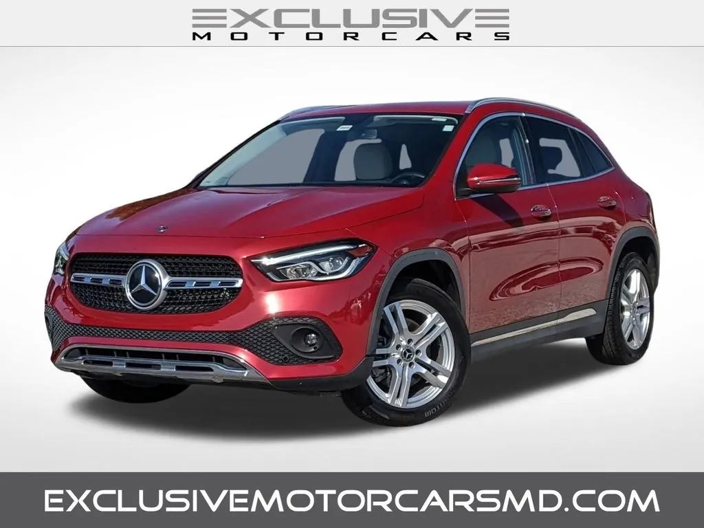 Red 2021 Mercedes-Benz GLA 250 for sale in Randallstown, MD