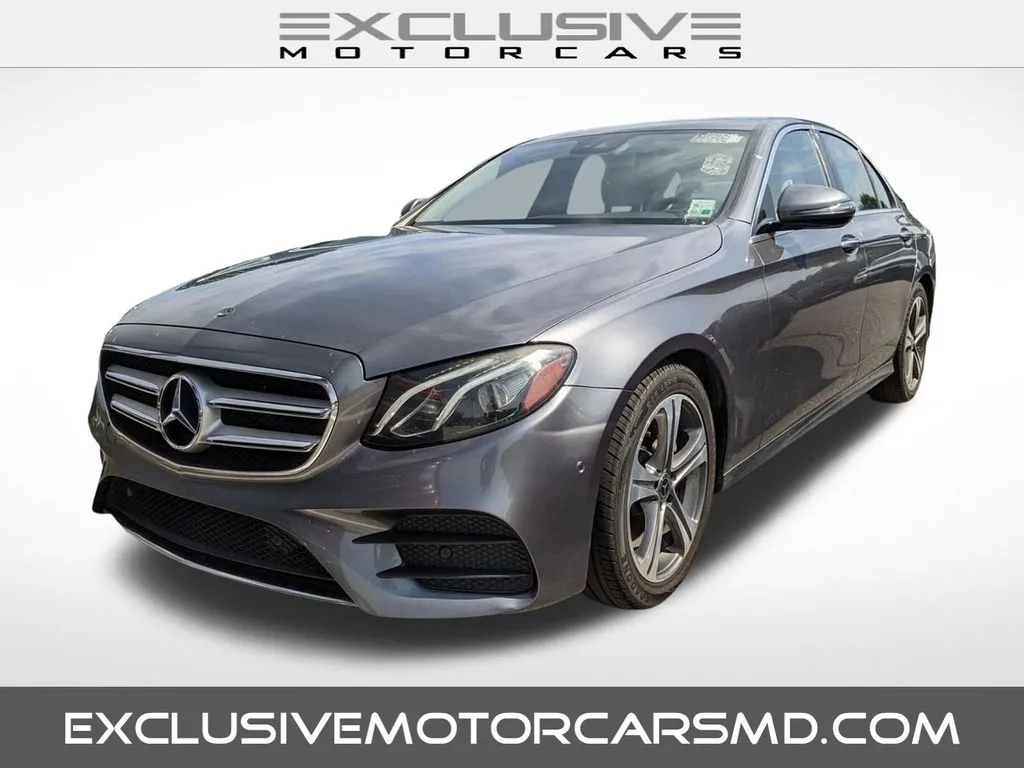 Gray 2018 Mercedes-Benz E-Class E 300 for sale in Randallstown, MD