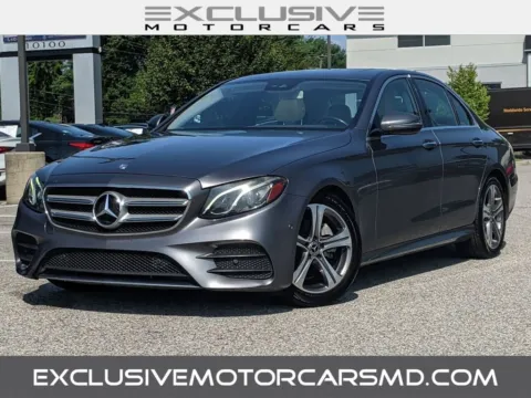 Gray 2018 Mercedes-Benz E-Class E 300 for sale in Randallstown, MD